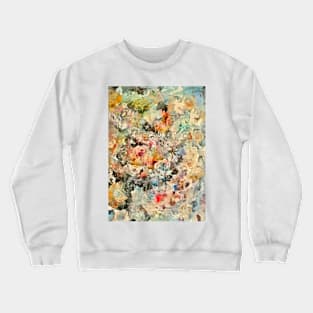 Floral Abstract Crewneck Sweatshirt